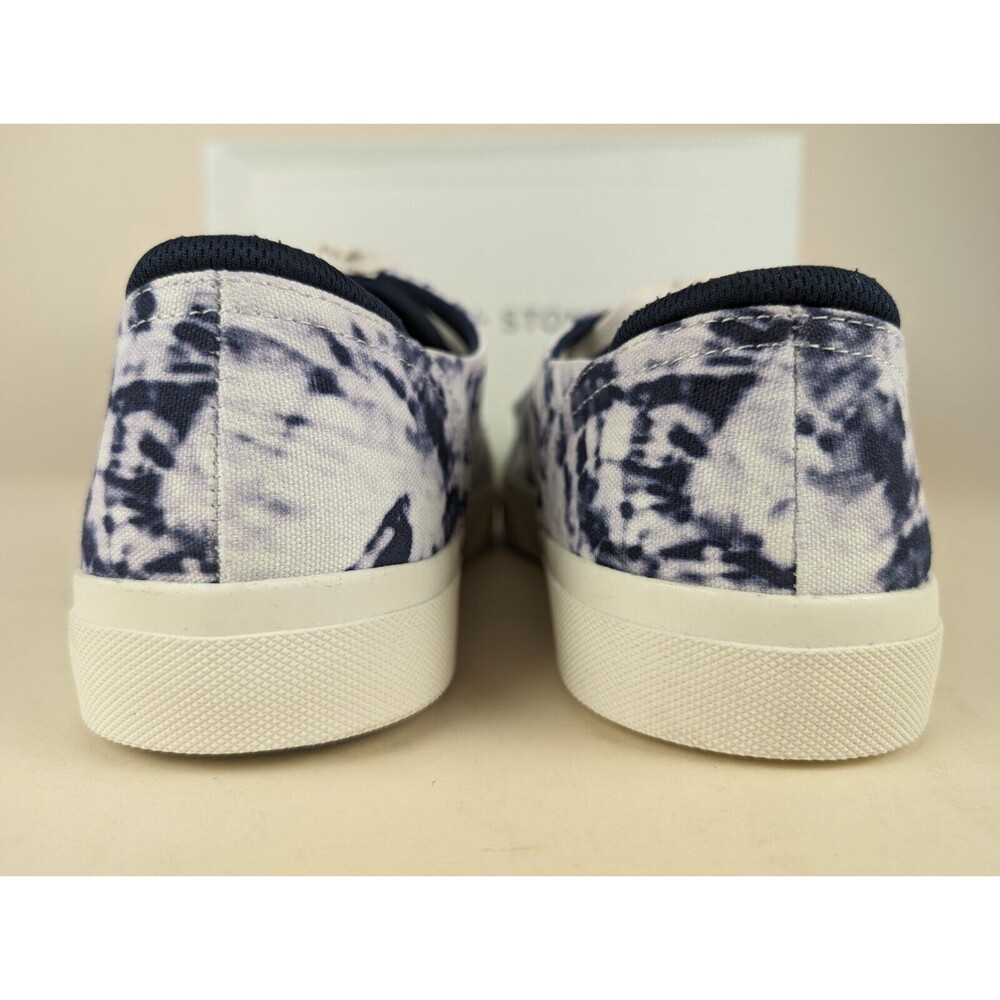 Sun + Stone Kiva Casual Sneakers Mens 12M Blue Tie Dye Lace Up Low Top Shoes NWB - Picture 7 of 11